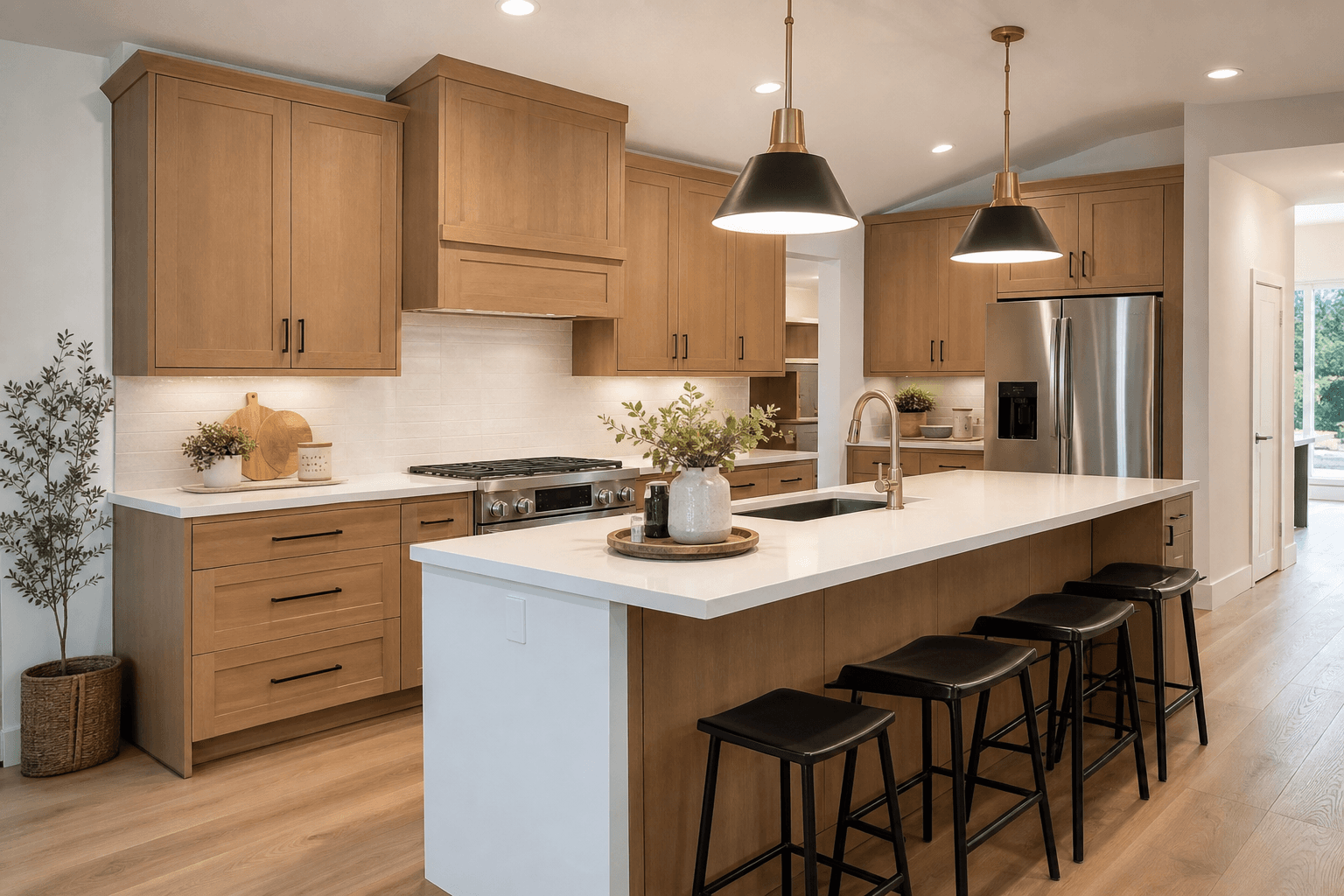 Kitchen cabinet upgrade delivering strong resale context in Boise