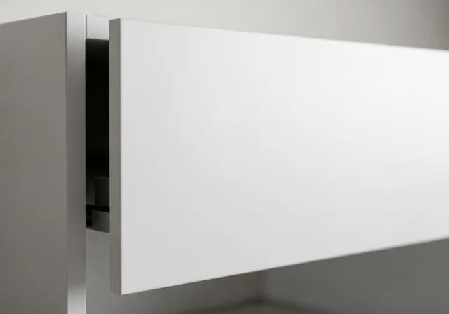 Slab door profile