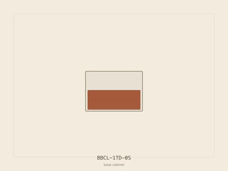 BBCL-1TD-0S cabinet configuration