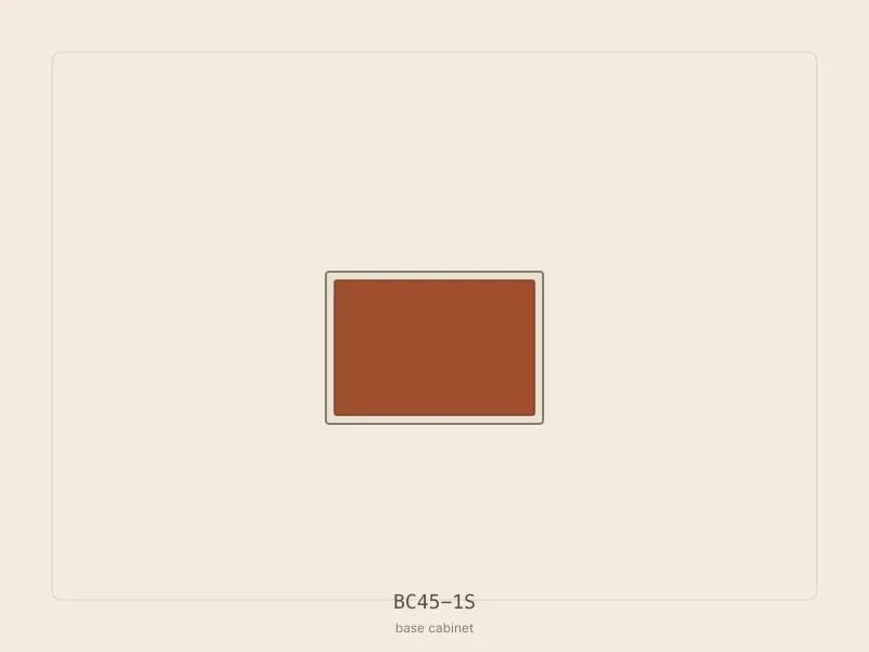 BC45-1S cabinet configuration