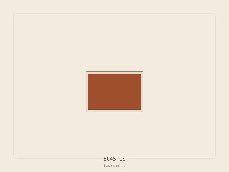 BC45-LS cabinet configuration