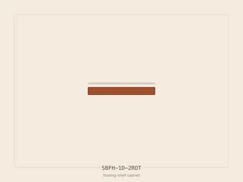 SBFH-1D-2ROT cabinet configuration