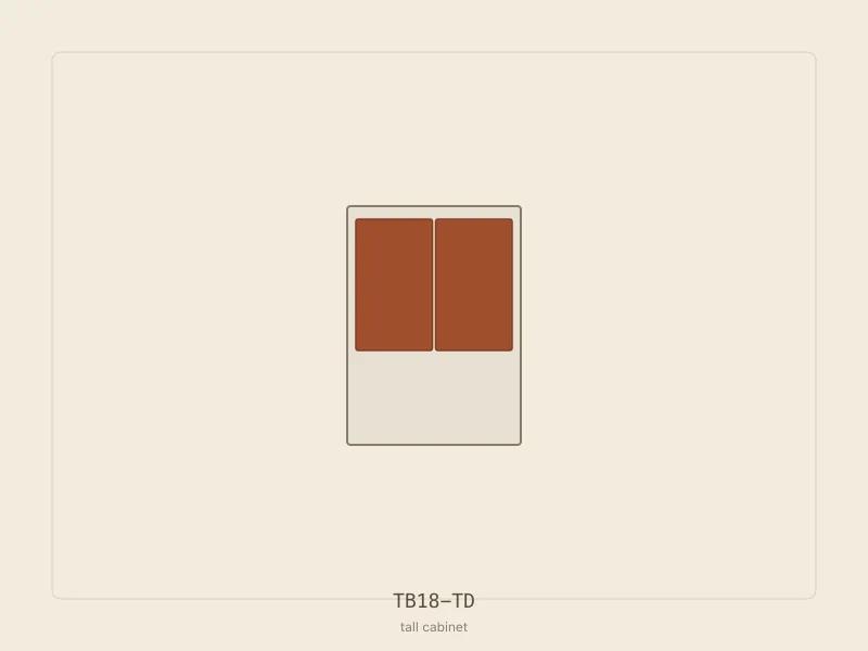 TB18-TD cabinet configuration