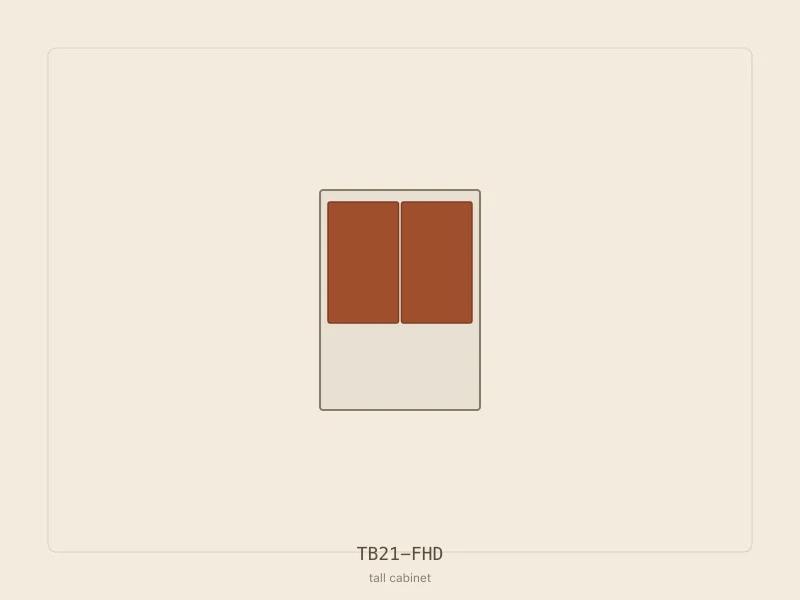 TB21-FHD cabinet configuration