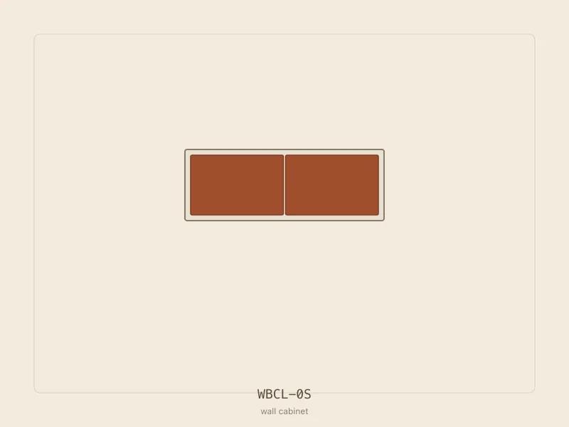 WBCL-0S cabinet configuration