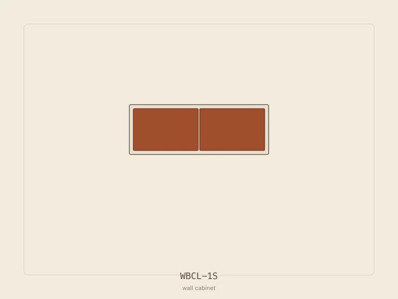 WBCL-1S cabinet configuration
