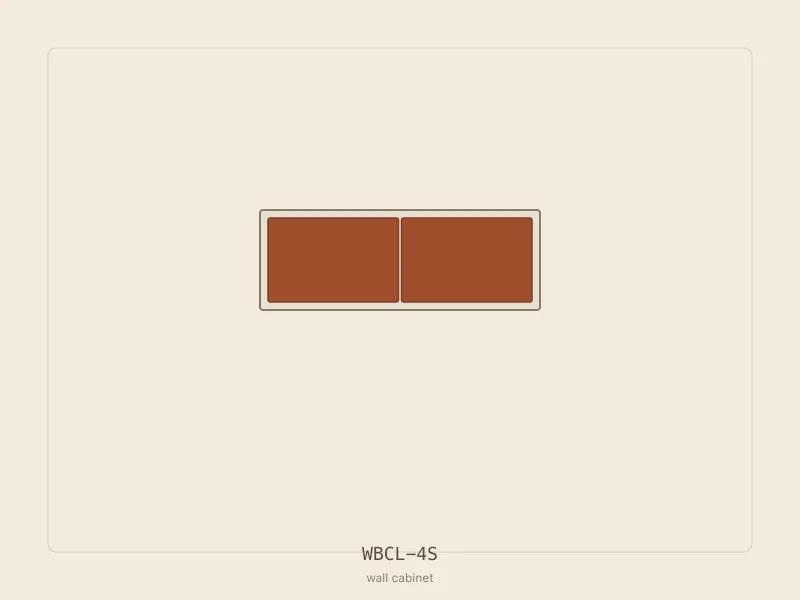 WBCL-4S cabinet configuration