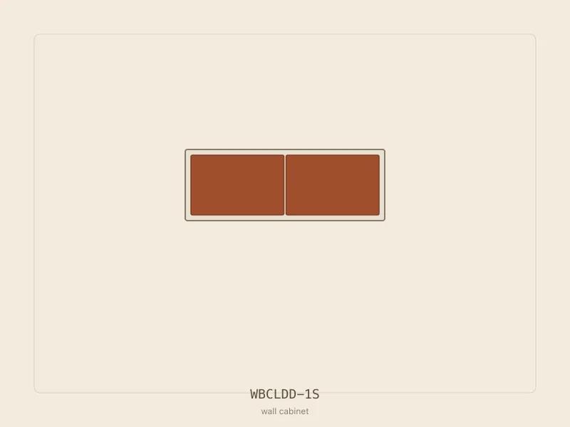 WBCLDD-1S cabinet configuration