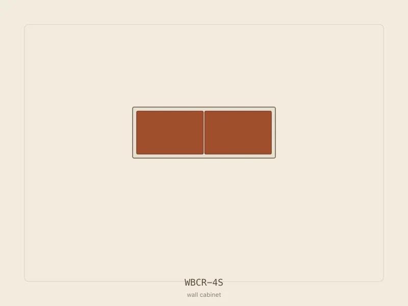 WBCR-4S cabinet configuration