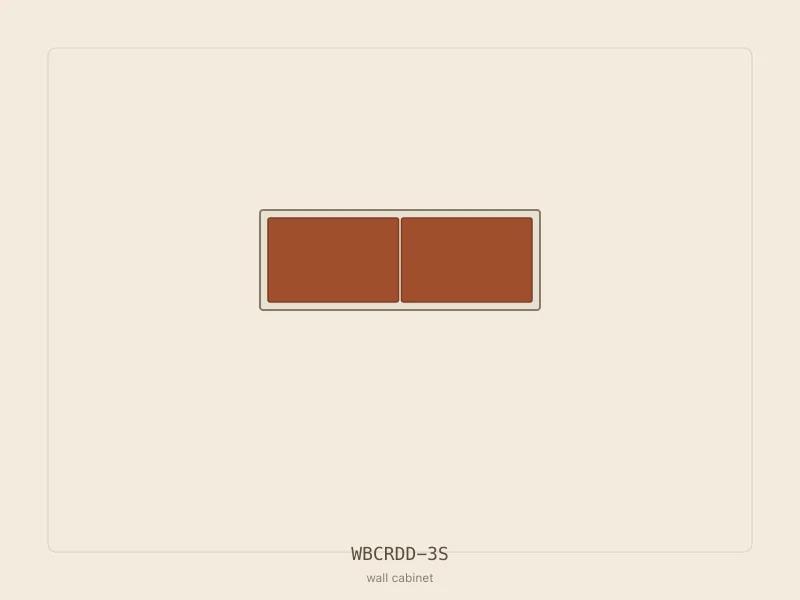 WBCRDD-3S cabinet configuration
