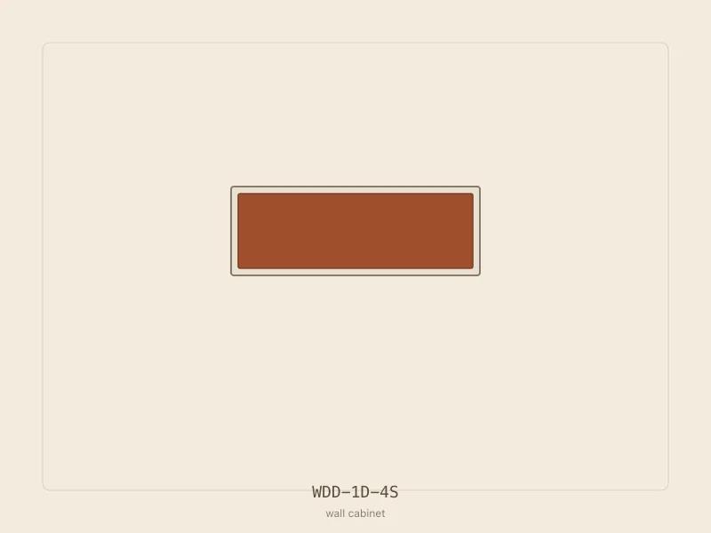 WDD-1D-4S cabinet configuration