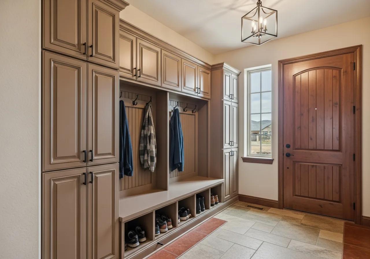 Mudroom cabinetry