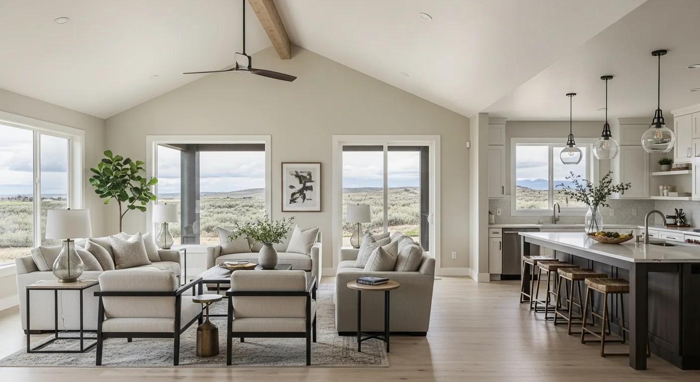 Phased whole-home cabinet delivery and installation in a Kuna residence