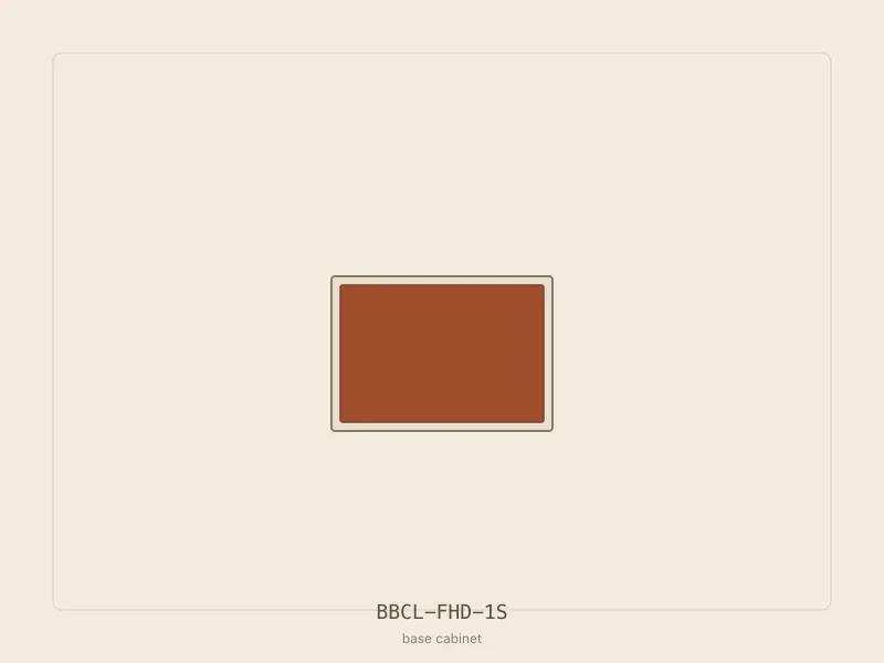 BBCL-FHD-1S cabinet configuration