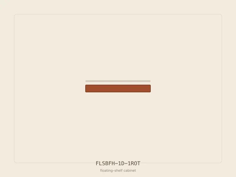 FLSBFH-1D-1ROT cabinet configuration