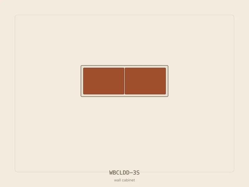 WBCLDD-3S cabinet configuration