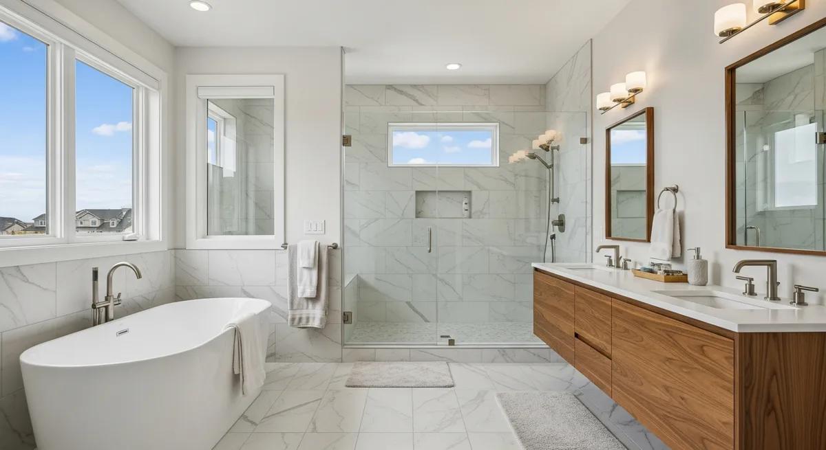 Boise bathroom vanity guide covering layouts, storage, and aging-in-place