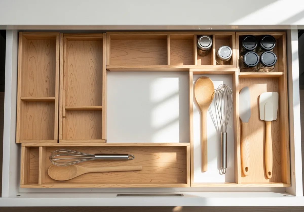 Vertical Partition cabinet accessory