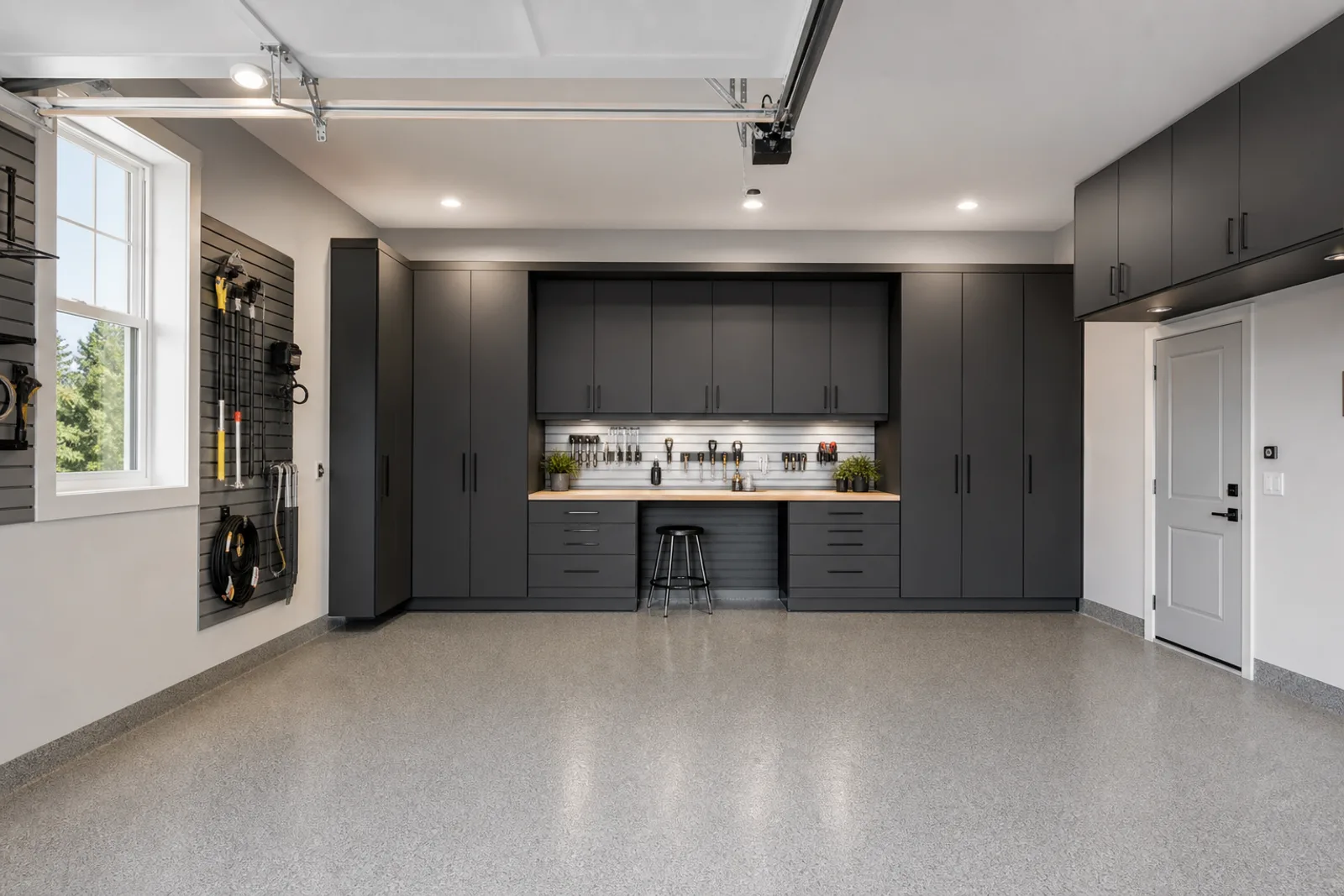 Garage custom cabinets