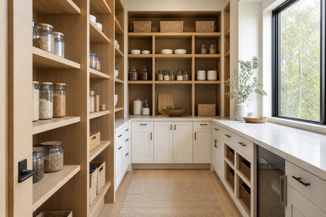 Pantry custom cabinets