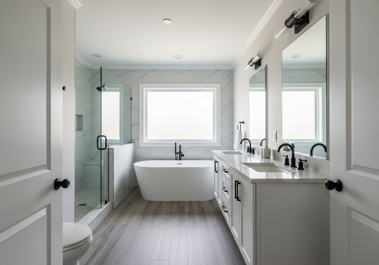 After: Primary Bathroom Renovation in Meridian, Idaho